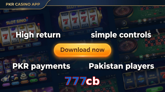 Main screen of 777Cb gamedownload page for PK players
