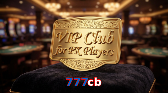 Main screen of 777Cb vip page for PK players